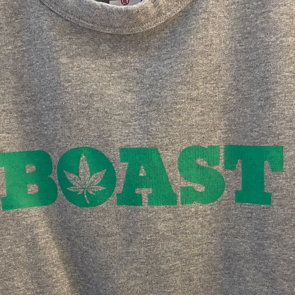 Boast Heather Gray Sweatshirt unisex size XL - Picture 5 of 7
